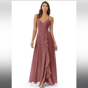 Azazie Naeem Dress, Desert Rose